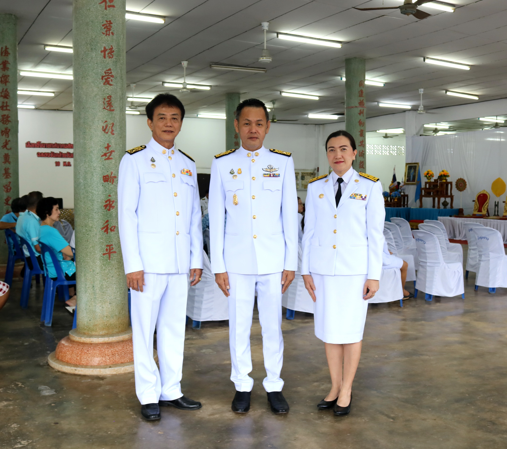 ร่วมพิธีทำบุญตักบาตรถวายพระราชกุศล แด่สมเด็จพระนางเจ้าสิริกิติ์ พระบรมราชินีนาถ พระบรมราชชนนีพันปีหลวง เนื่องในโอกาสวันเฉลิมพระชนมพรรษา 12 สิงหาคม 2566